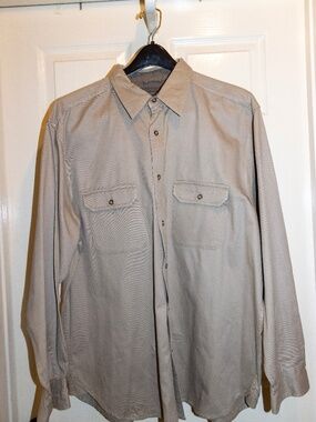 Faded Glory Khaki demin shirt